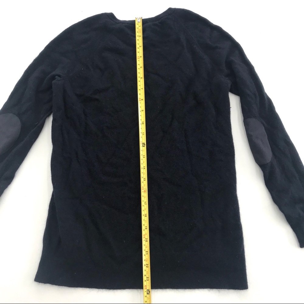 J. CREW side button wool sweater navy + olive - Picture 6 of 8